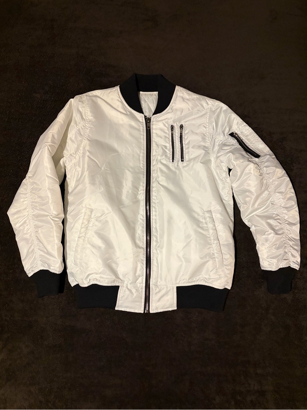 Reversible Quilted Bomber Jacket